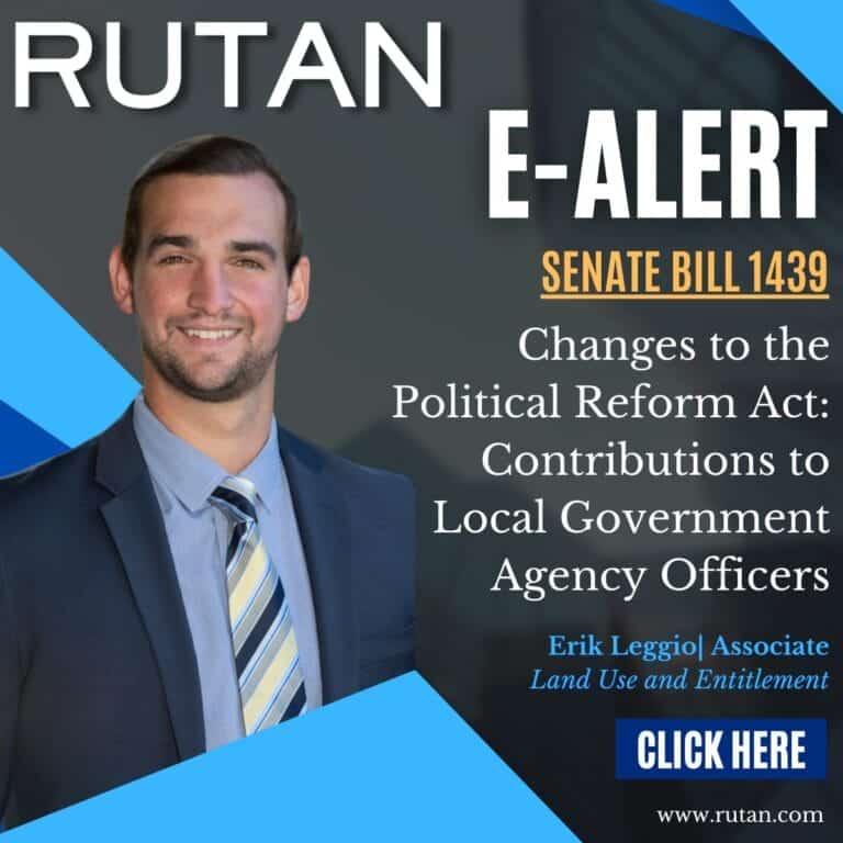 Senate Bill 1439 | Changes to the Political Reform Act – Contributions ...